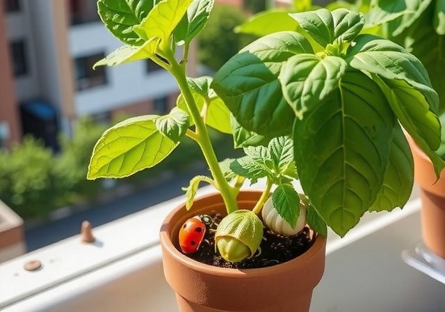 Pest control for balcony herbs guide