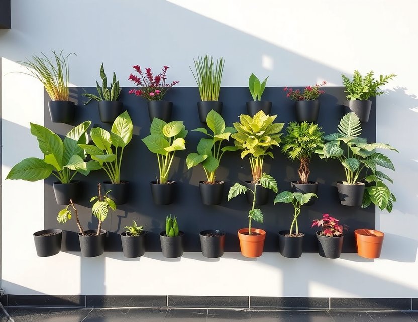 Vertical Garden in Small Space